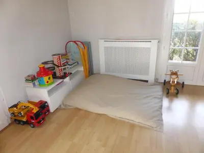 Un ou plusieurs lits dans un hébergement de l'établissement Magnifique villa familiale piscine - 14 personnes
