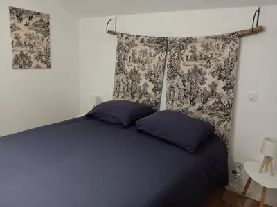 Un ou plusieurs lits dans un hébergement de l'établissement Gîte L'évasion daugnaguaise