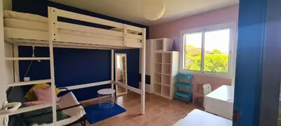 Un ou plusieurs lits superposés dans un hébergement de l'établissement Villa Messangeles