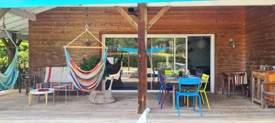 Terrasse ou espace extérieur de l'établissement Villa Messangeles