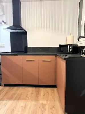 Cuisine ou kitchenette dans l'établissement Appartement Éloi - 1 Chambre