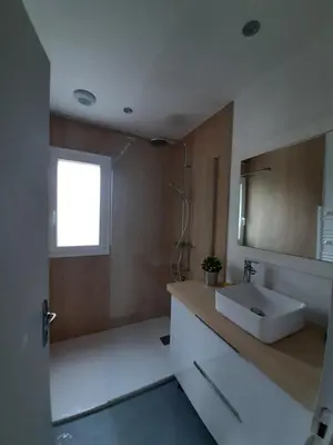 Salle de bains dans l'établissement villa seignosse