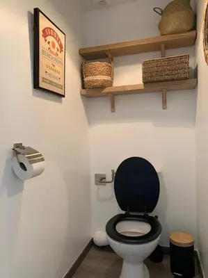 Salle de bains dans l'établissement Appartement entièrement rénové avec vue sur océan