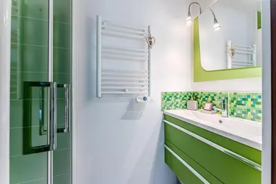 Salle de bains dans l'établissement Villa AMAYA, Pyla/ Le Moulleau