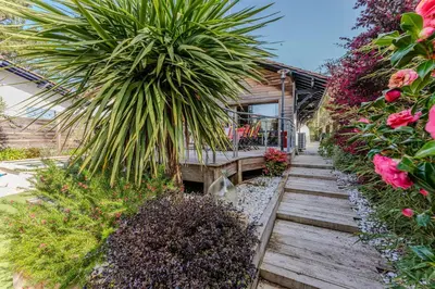 Jardin de l'établissement Villa AMAYA, Pyla/ Le Moulleau
