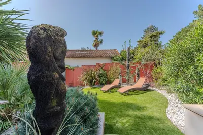 Jardin de l'établissement Villa AMAYA, Pyla/ Le Moulleau