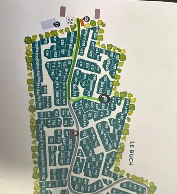 Plan de l'établissement Mobilhome tout confort