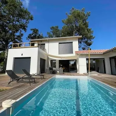 Villa confort piscine chauffée*/10KM CONTIS Plage