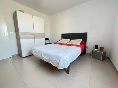 Un ou plusieurs lits dans un hébergement de l'établissement VILLA SOWA - Maison avec piscine 850m océan