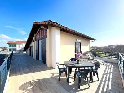 Balcon ou terrasse dans l'établissement Ô COURANT - T3 terrasse vue océan
