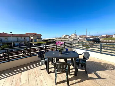 Balcon ou terrasse dans l'établissement Ô COURANT - T3 terrasse vue océan