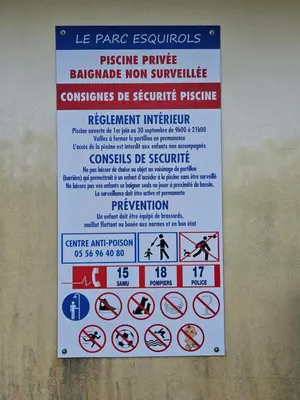 Certificat, récompense, panneau ou autre document affiché dans l'établissement Soustons - Piscine - Famille - Centre Ville