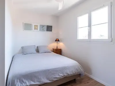 Un ou plusieurs lits dans un hébergement de l'établissement Villa Plein Air by Interhome