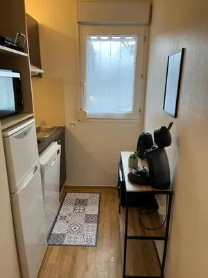 Cuisine ou kitchenette dans l'établissement Villa ROMA