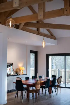 Plan de l'établissement Maison Dharma à 5km de la plage avec Sauna
