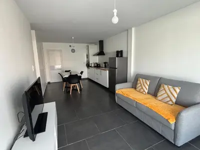 Cuisine ou kitchenette dans l'établissement Maison Luna