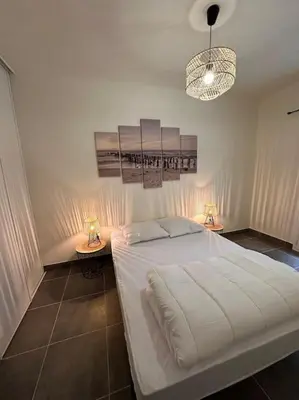Un ou plusieurs lits dans un hébergement de l'établissement A 600m de la plage - Le Cosy -