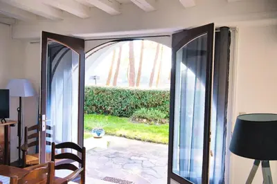 Jardin de l'établissement Villa Makila - 6 people. - 20m from Lake Hossegor