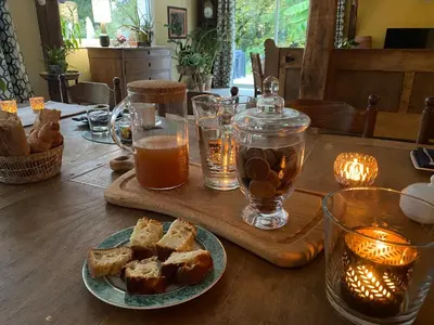 Nourriture dans la maison d'hôtes ou à proximité