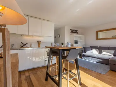 Cuisine ou kitchenette dans l'établissement Apartment Maison de l'océan-7 by Interhome