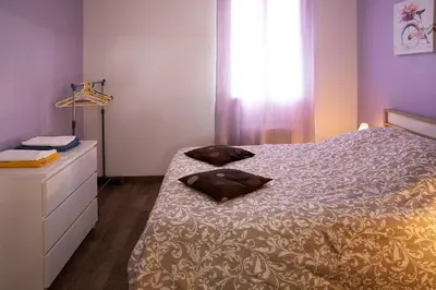Un ou plusieurs lits dans un hébergement de l'établissement Maison familiale proche du lac