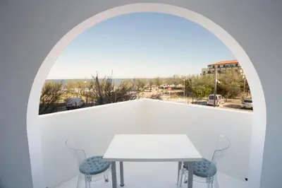 Balcon ou terrasse dans l'établissement Hossegor - Vue Océan - Plage - Couple - Enfant