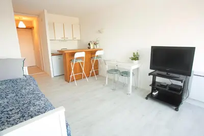Télévision ou salle de divertissement dans l'établissement Hossegor - Vue Océan - Plage - Couple - Enfant