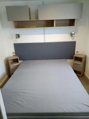 Un ou plusieurs lits dans un hébergement de l'établissement mobil home