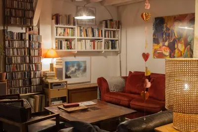 Coin salon dans l'établissement Xibouette