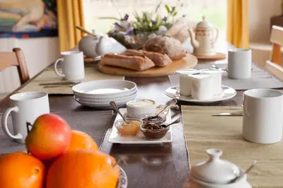 Nourriture dans le B&B/chambre d'hôtes ou à proximité
