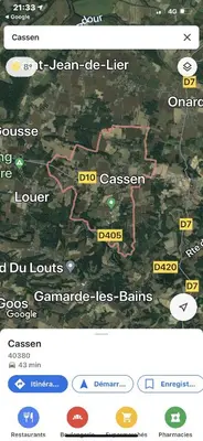 Plan de l'établissement Maisonnette avec terrasse village vacances, Draps en option