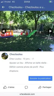 Plan de l'établissement Appartement chez Loulou