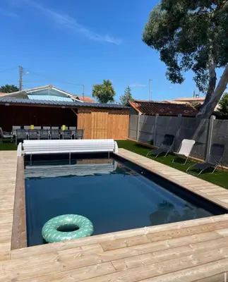 Plan de l'établissement Villa bassin d’Arcachon Notre Hutte