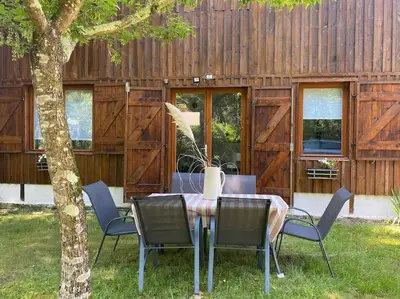 Jardin de l'établissement Magnifique grange de 90 m2