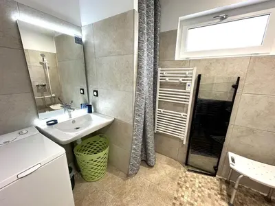 Salle de bains dans l'établissement La massoune