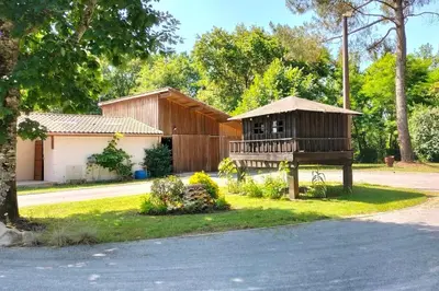 Jardin de l'établissement Villa Entre Bordeaux et Arcachon