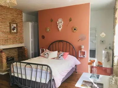 Un ou plusieurs lits dans un hébergement de l'établissement Les chambres d'Ursule