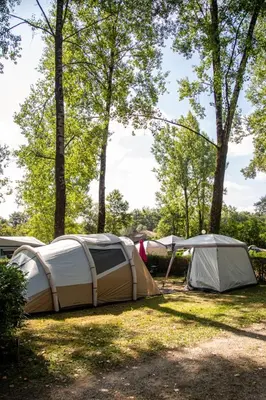 Paysage naturel près de le camping
