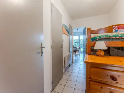 Plan de l'établissement T2 cabine à 250 m de la plage à Biscarrosse avec balcon plein sud et parking - FR-1-521-246