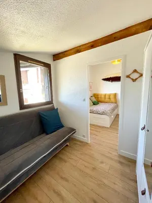 Un ou plusieurs lits dans un hébergement de l'établissement COSY & SURF : Confort et vue Mer à Seignosse Le Penon