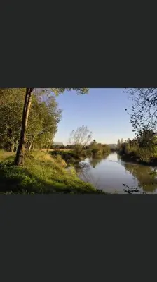 Paysage naturel près de la maison de vacances