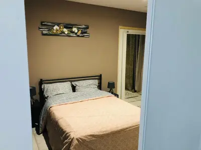 Un ou plusieurs lits dans un hébergement de l'établissement Maison bassin d'Arcachon 8 personnes, SPA, promo printemps