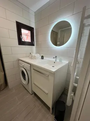 Salle de bains dans l'établissement Havre de paix cures thermales