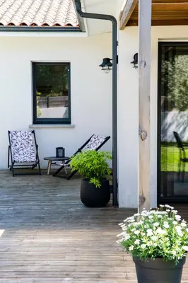 Jardin de l'établissement Superbe villa avec piscine