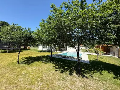 Jardin de l'établissement Maison entre Vignobles et Dune
