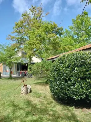 Jardin de l'établissement Maison Bel Air