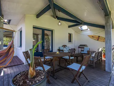 Terrasse ou espace extérieur de l'établissement Holiday Home Labenne Océan 974 by Interhome