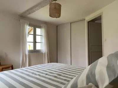 Un ou plusieurs lits dans un hébergement de l'établissement Grande maison familiale La Tuilerie