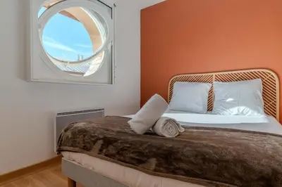 Un ou plusieurs lits dans un hébergement de l'établissement Atlantic Selection - Clair de Dune - 100m de la Plage des Océanides