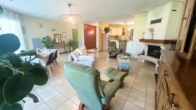 Coin salon dans l'établissement VILLA FANTINI - Maison 3 chambres Centre-Ville
